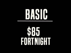 Basic Training $85 fortnight